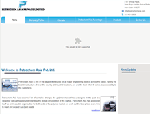 Tablet Screenshot of petrochemasia.com